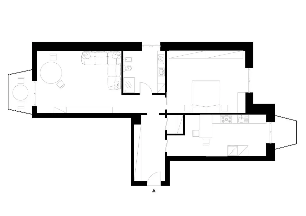 Cozy One-Bedroom Apartment With 2 Balconies In Sempione District Milan